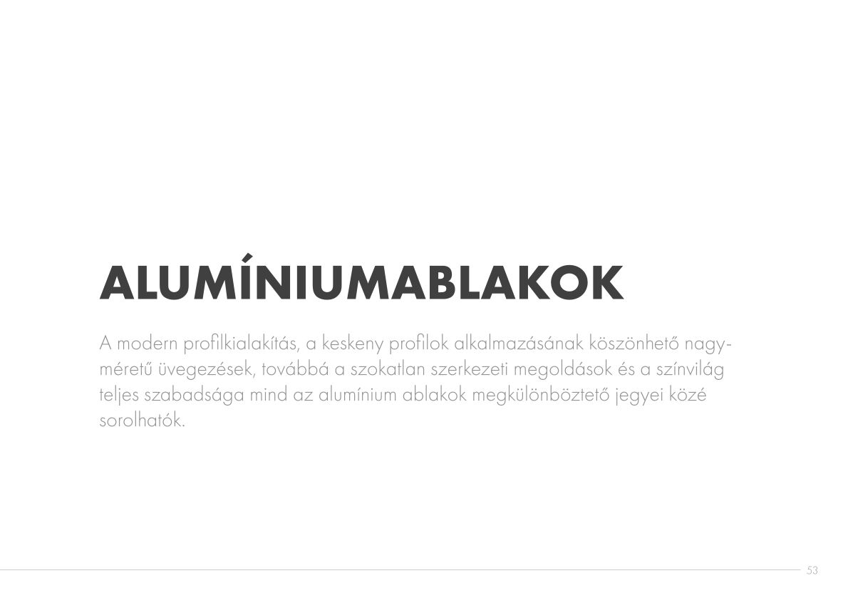 Alumínium nyílászáró 1